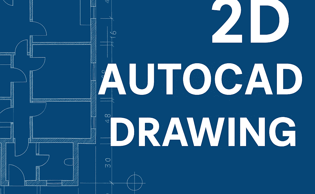 I will draw simple 2D AutoCAD drawings