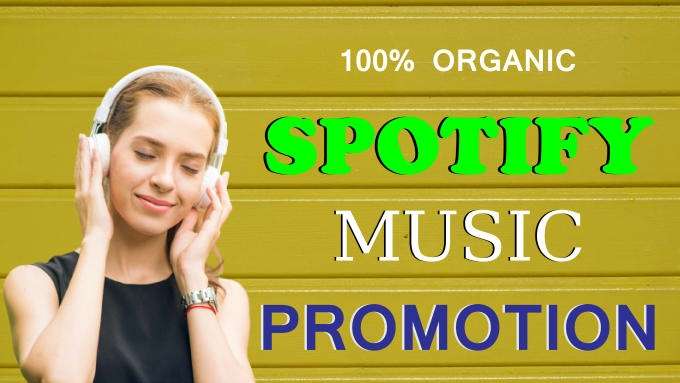 I will do organic spotify music promotion