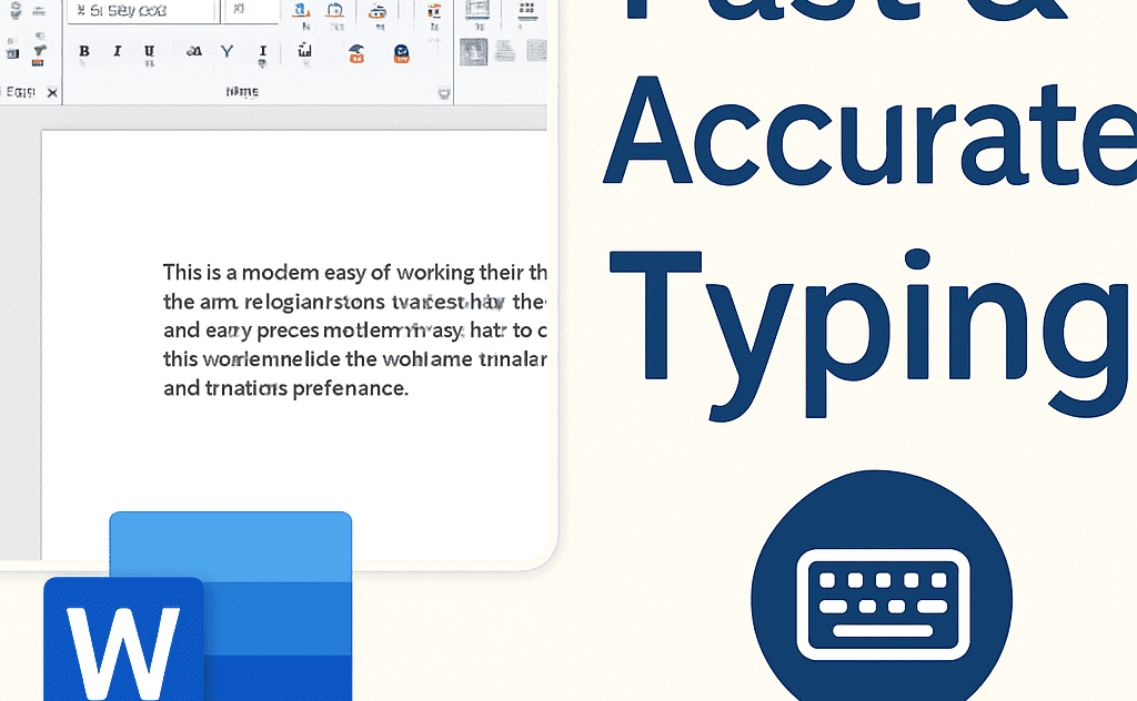 I will type any document in Microsoft Word professionally