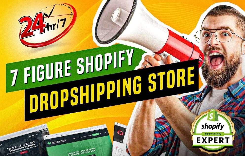 I will create a profitable shopify store, shopify website  and dropshipping store