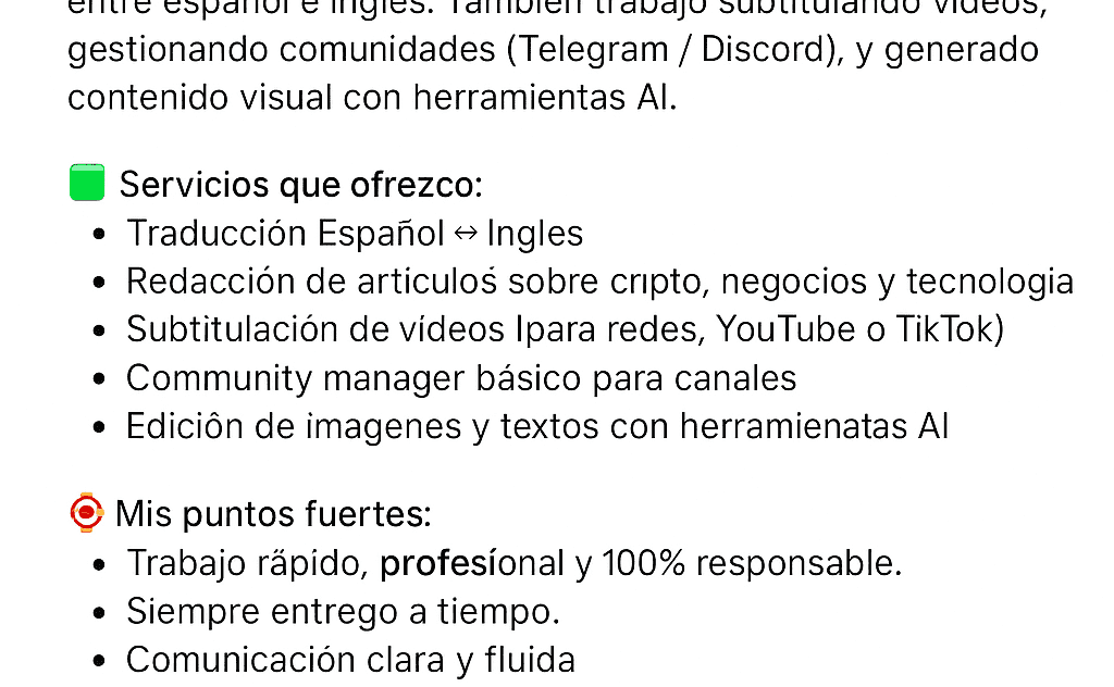 Traducción Español ⇄ Inglés profesional y rápida
