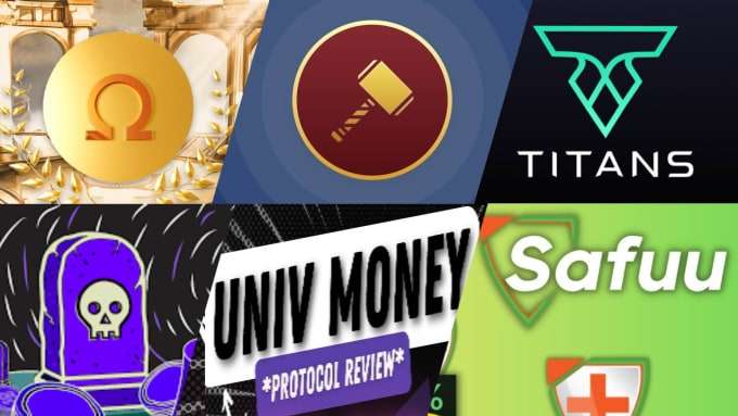 fork tomb finance titano finance olympus dao univ money