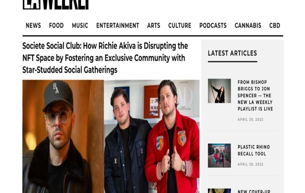 You will get get a featured article on LA Weekly