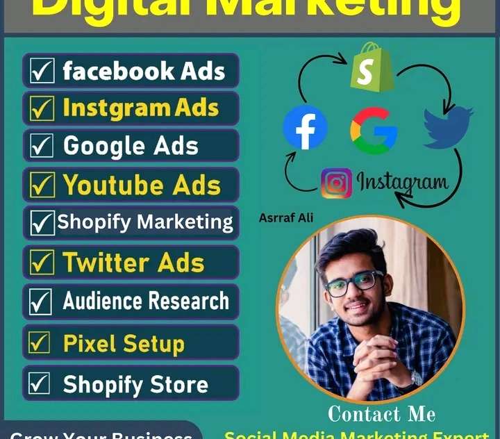 I will promote all your social media platform I will also do a social media marketing for all your services