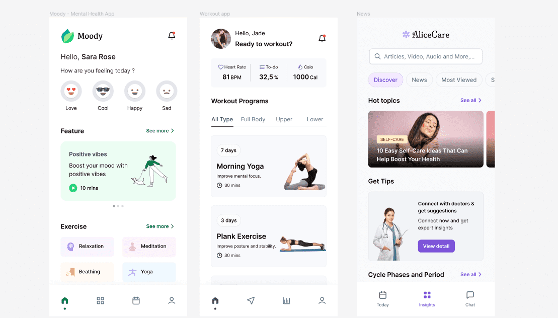Prototype your app in Figma