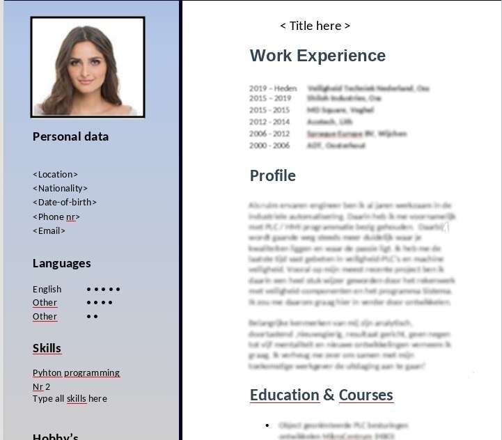 Create or improve your resume