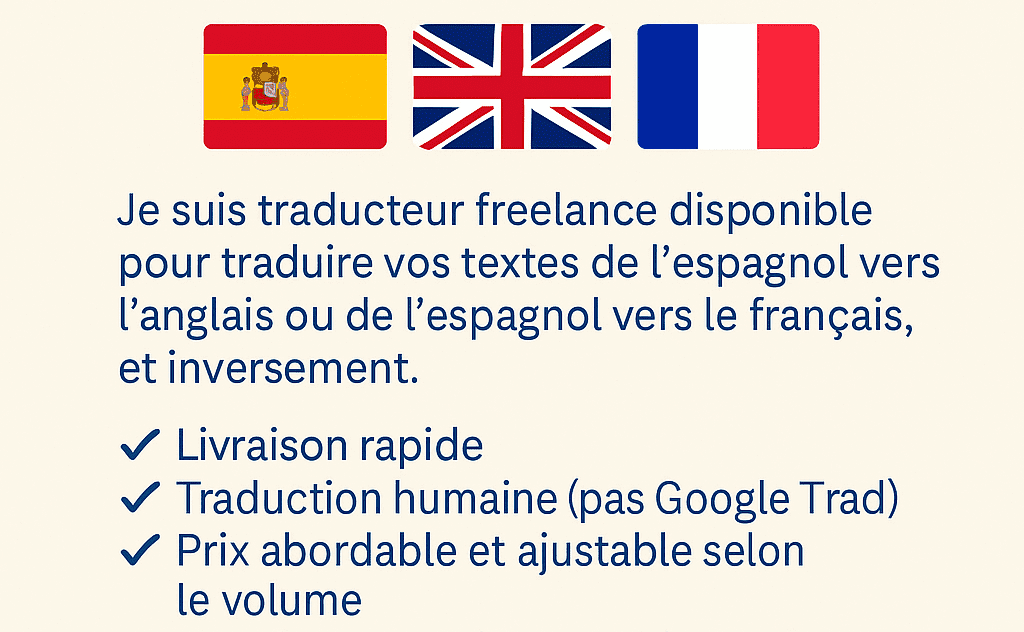 Besoin d'une traduction claire et rapide?
