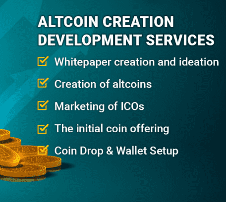 Altcoin creation full service Create your own blockchain