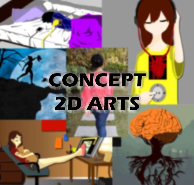 Concept 2d arts