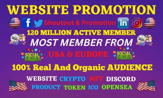 I will do discord server promotion, discord server, server promotion