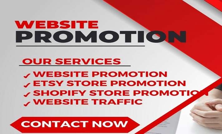 I will do organic shopify, wordpress website promotion, contextual SEO backlinks