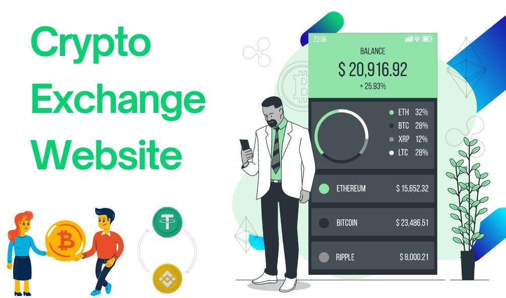I will build crypto exchange website, p2p crypto trading, crypto exchange, dex exchange