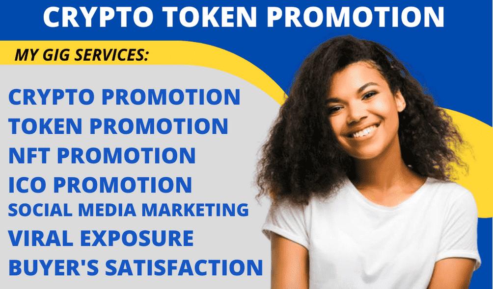 I will do organic crypto promotion, token, ebook, ico website, nft promotion to 2M+ Audience