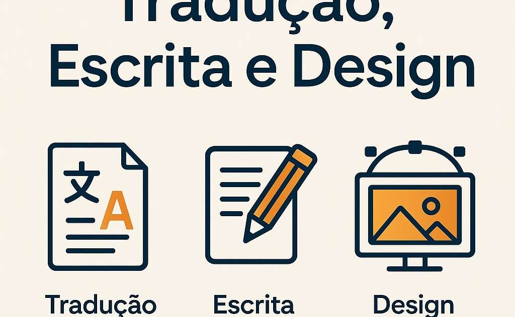 Tradução, Escrita e Design Profissional em Um Só Lugar