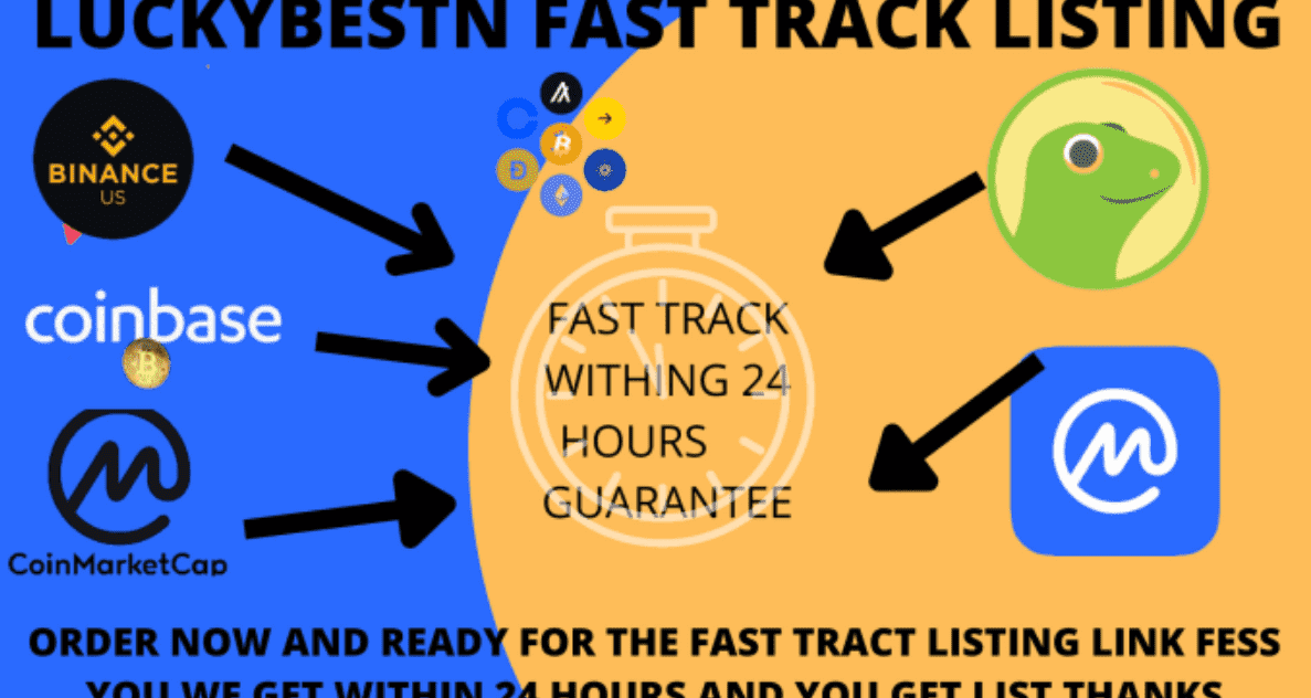 I will list your coin  on coingecko,cmc,kucoin and more