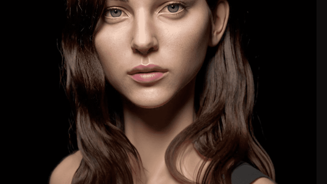 realistic metahuman character, 3d character modeling