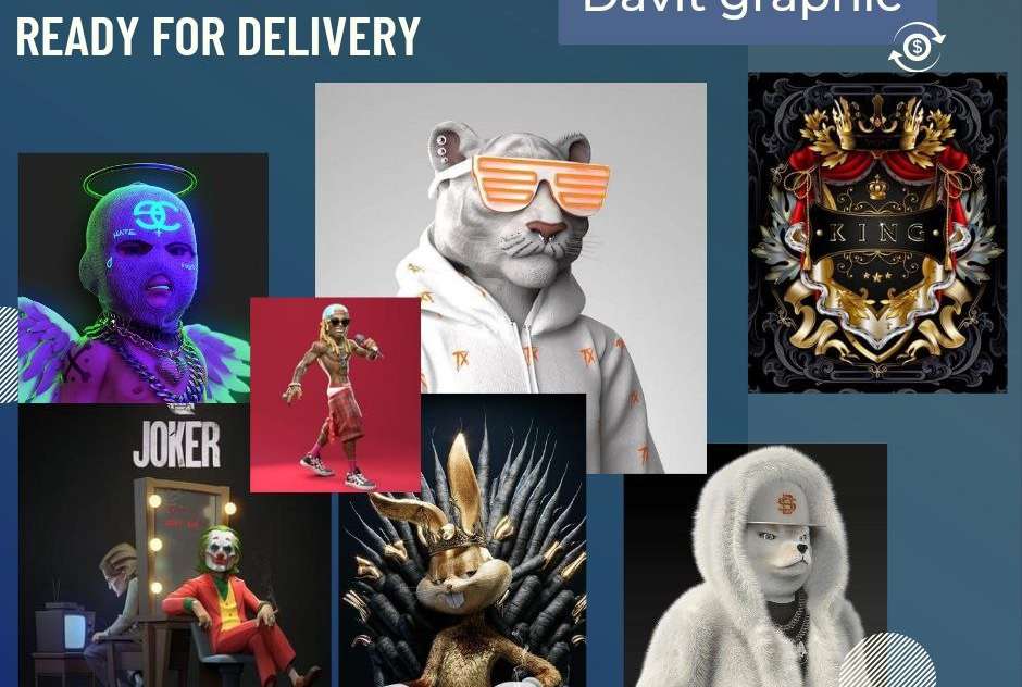 Creative and Unique NFT collection minting Dapp.