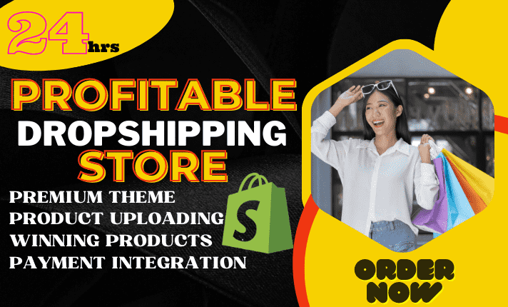 I will build your professional dropshipping shopify store