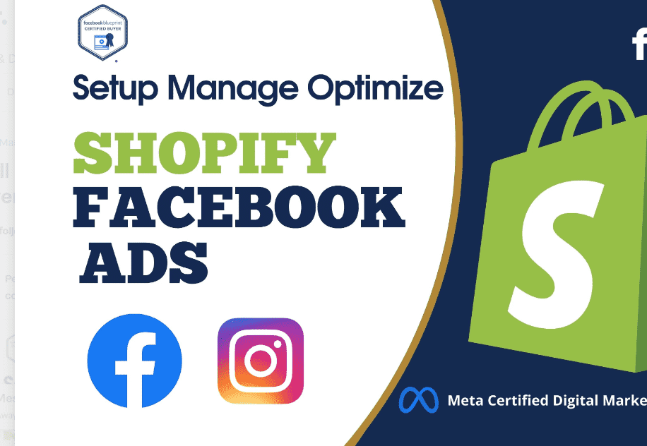 I will setup shopify facebook ads campaign, advertising, marketing for your business