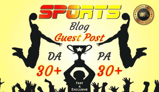 I will be SEO article writer for sports blogs