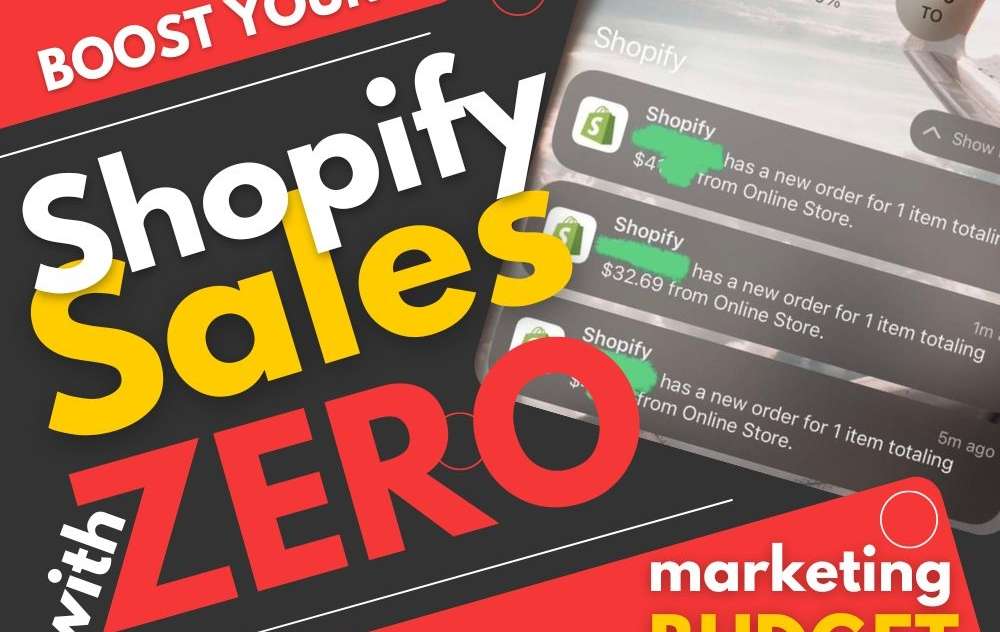 I will boost your shopify sales with shopify marketing plan and ecommerce promotion ads