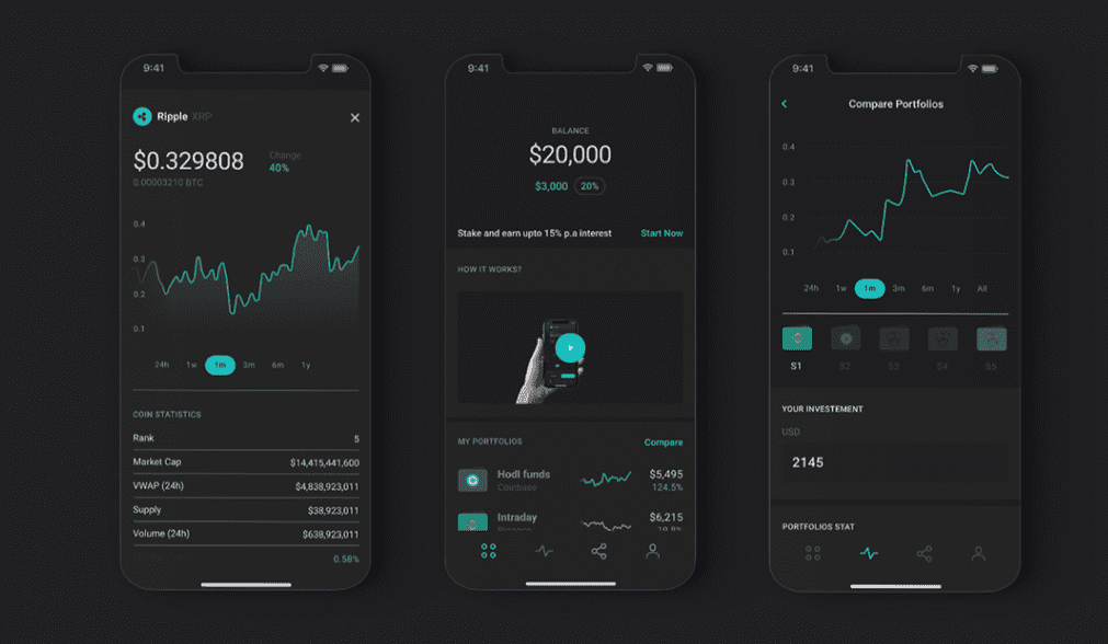 I will build crypto wallet app, blockchain app, cash app