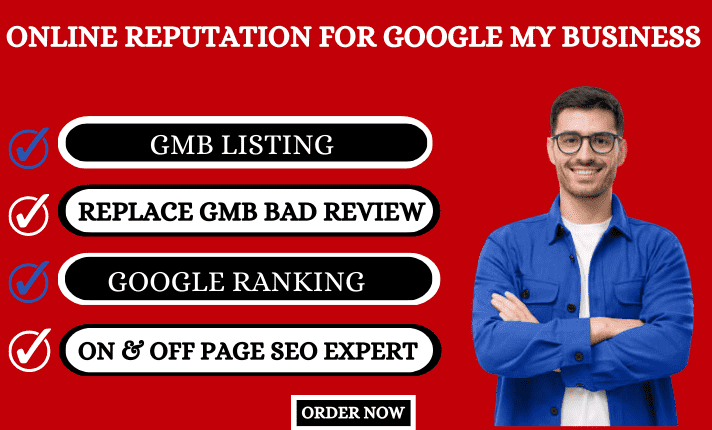 I will setup gmb listing, replace gmb bad review, online reputation for google my business