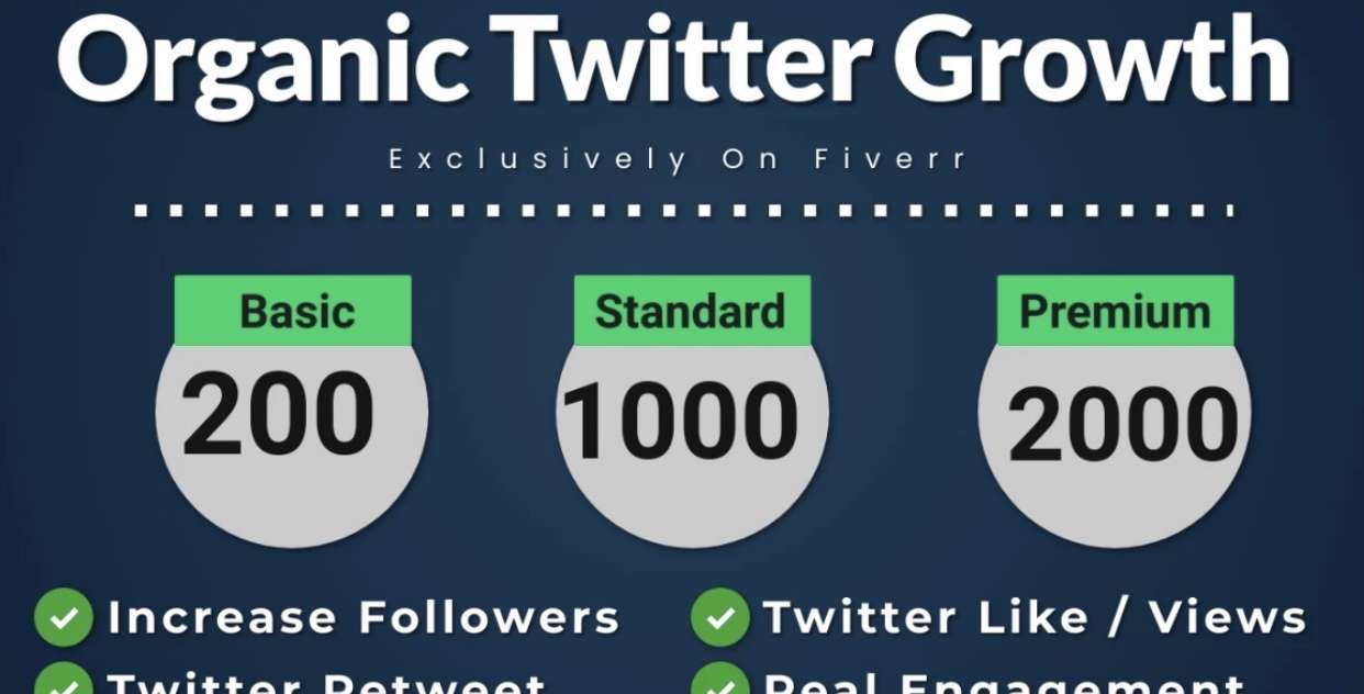 I will grow your twitter account organically and boost your followers