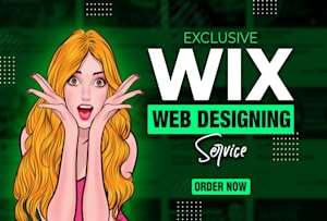 I will design, develop or redesign your business wix website