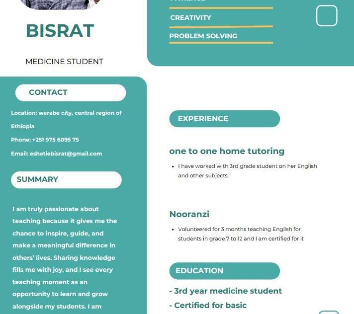 Medical Student | Medical & Health Writer | Tutor | Data Entry & Analysis