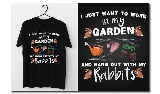 Create you typography T-shirt design
