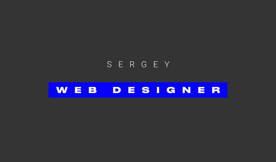 UI/UX (Web) Designer