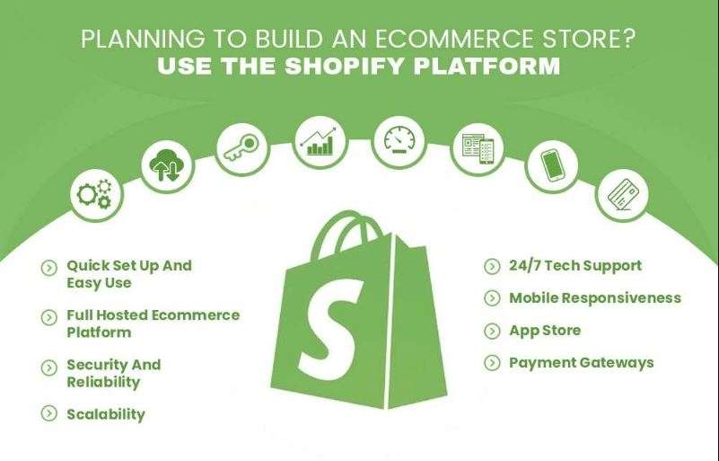 I will build a modern shopify website ecommerce website and design