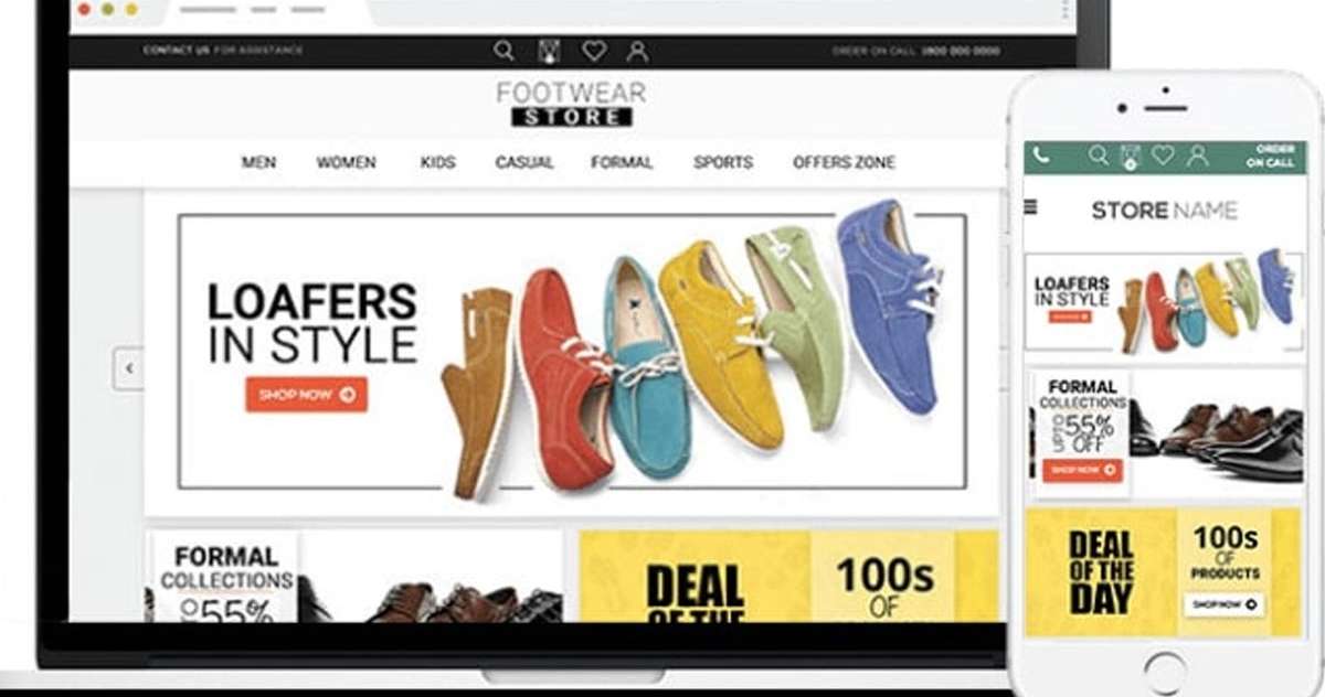 Responsive e-Commerce website Design