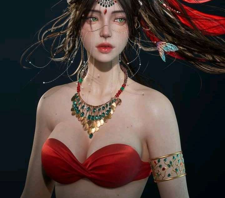 I will 3d character modeling 3d photo realistic character model 3d blender character