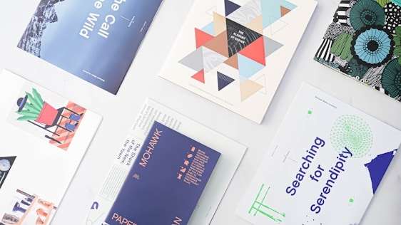 I will design eye-catching and unique printing material for any purpose.