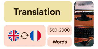 TRANSLATION English to French vice-versa // 500-2000 Words