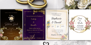 I will design invitation cards for your party/wedding/engagement