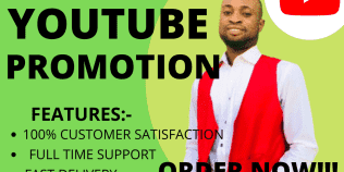 I will do youtube video promotion channel marketing for monetization discord marketing server