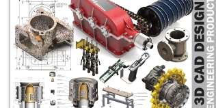 I will do 3d cad design, mechanical design and engineering product