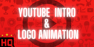 I will produce a custom youtube intro or outro, or logo animation