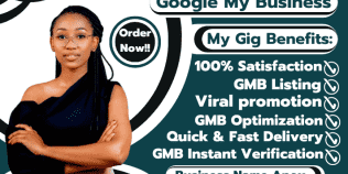 I will create verified gmb listing, gmb, google my business Instantly