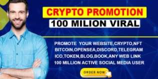 promote your crypto, exchange, coins, bitcoin, erc20, and bep20