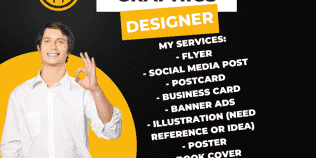 I will be your personal professional graphic designer