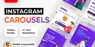 I will design engaging instagram carousel post infographics