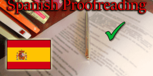 Spanish proofreading and translation