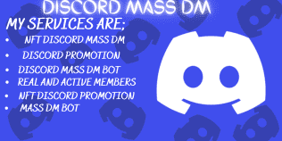 I will discord mass DM, NFT discord mass DM, mass DM