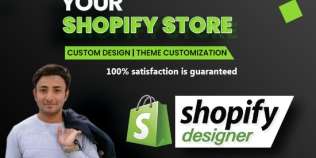 I will create shopify dropshipping store or shopify website design