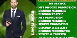 I will do  nft discord promotion, discord promotion, discord server, nft discord