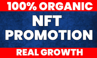 organic nft promotion or nft discord server promotion or marketing